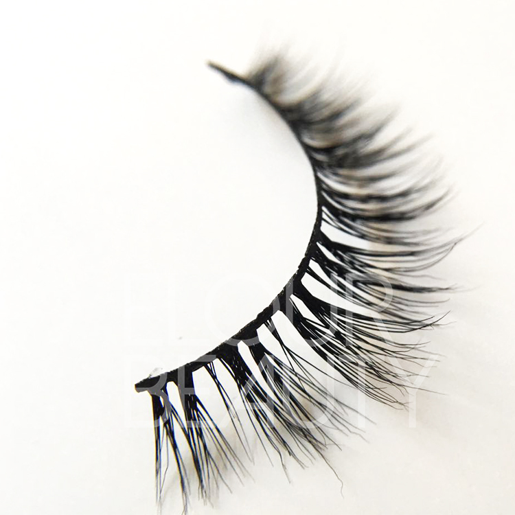 Own brand dramatic thicker white false eyelashes EJ04